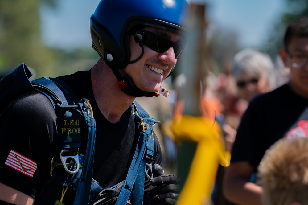 U.S. Navy "Leap Frogs" at Fort D.A. Russell Days