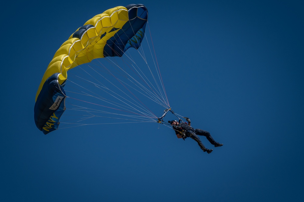 U.S. Navy "Leap Frogs" at Fort D.A. Russell Days