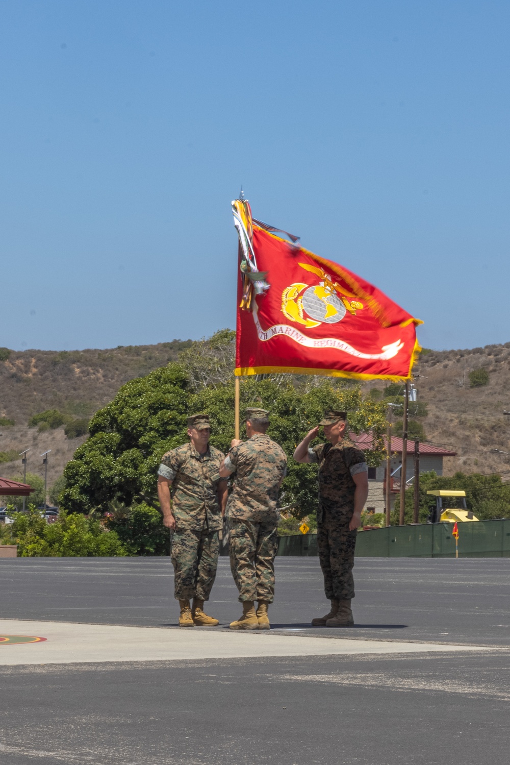 5th Marines holds change of command ceremony