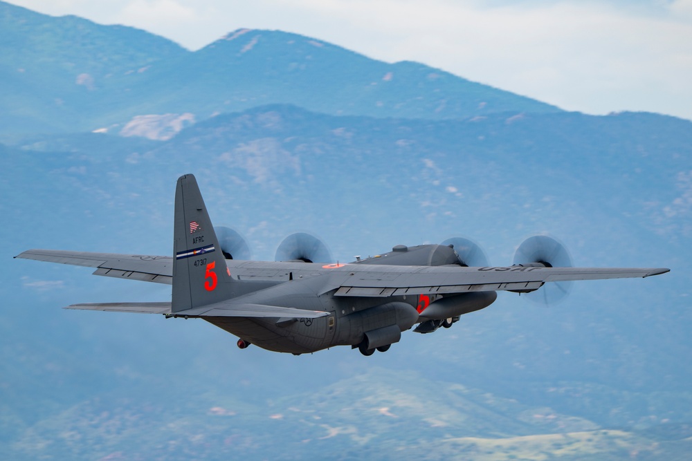 302d Airlift Wing activated for MAFFS 2025