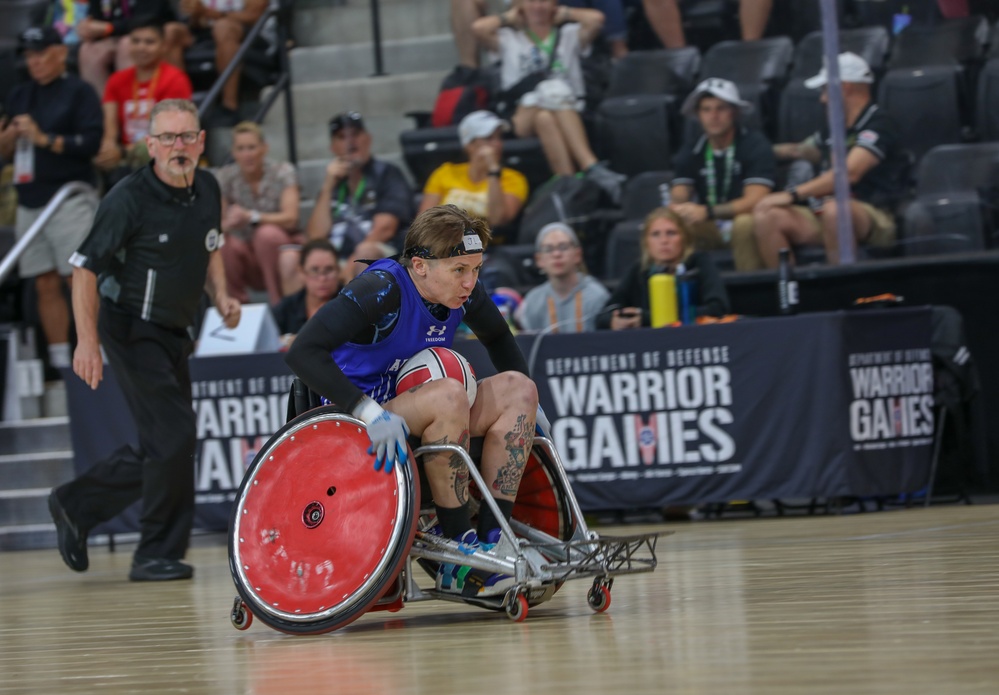 Wheelchair Rugby Semifinals at the 2025 Warrior Games