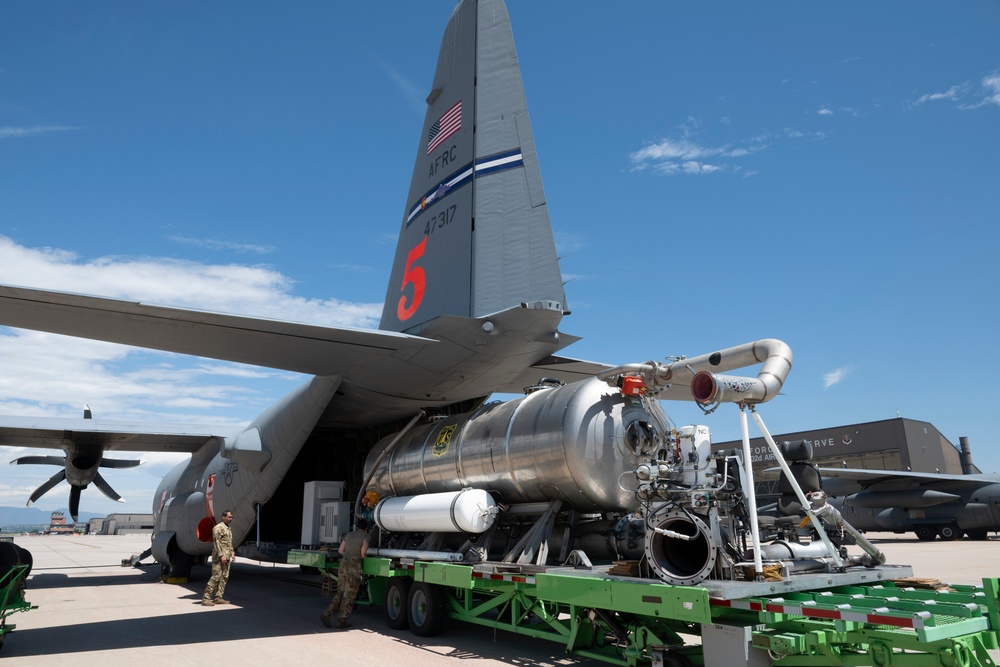 302d Airlift Wing activated for MAFFS 2025