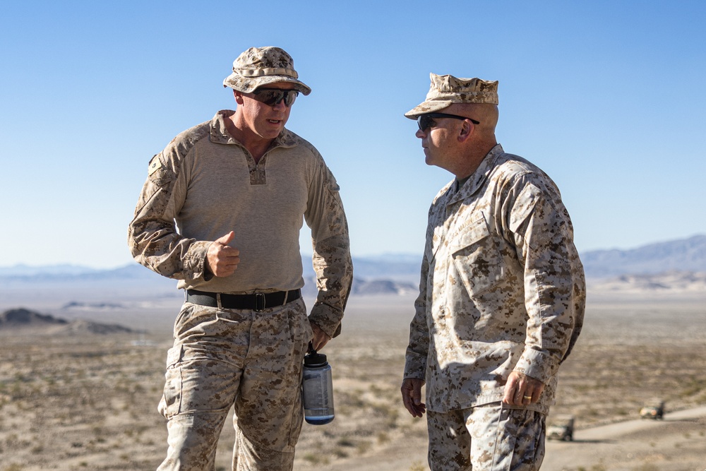 SLTE 4-25: Day 2 Division Commanding General Major General Sullivan Visits