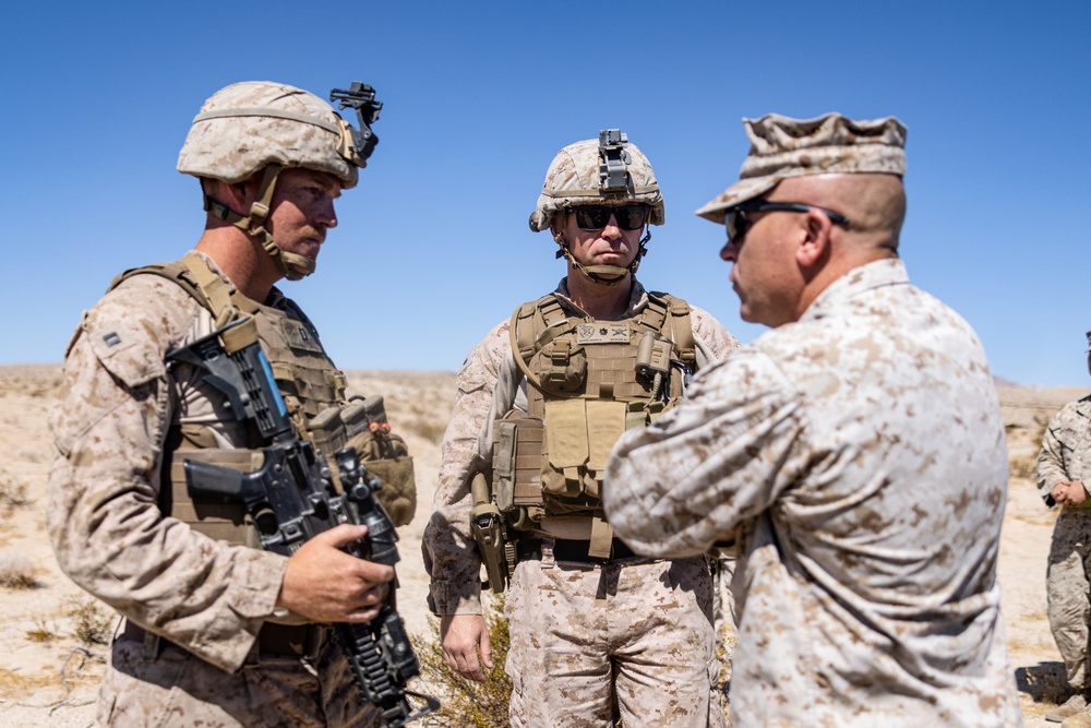 SLTE 4-25: Day 2 Division Commanding General Major General Sullivan Visits