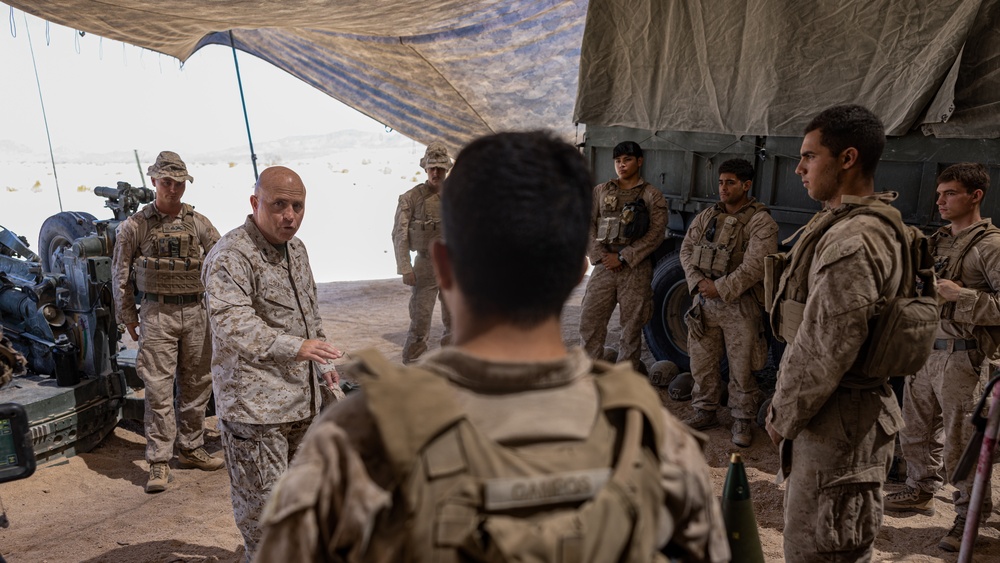 SLTE 4-25: Day 2 Division Commanding General Major General Sullivan Visits