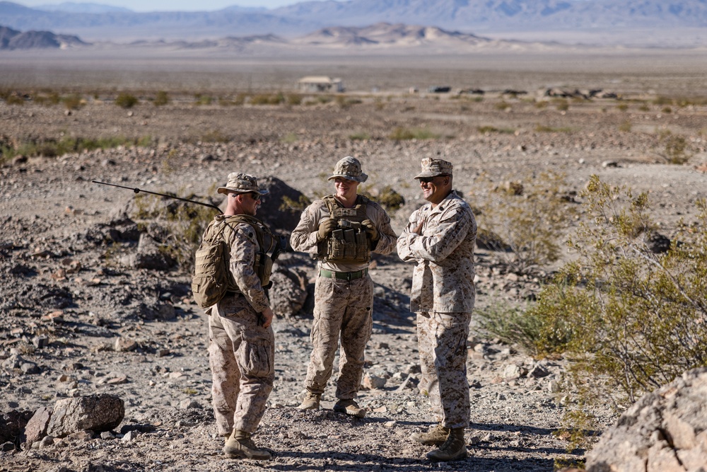 SLTE 4-25: Day 2 Division Commanding General Major General Sullivan Visits