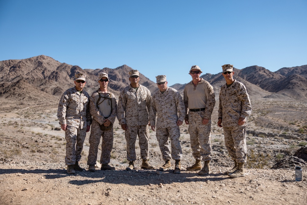 SLTE 4-25: Day 2 Division Commanding General Major General Sullivan Visits