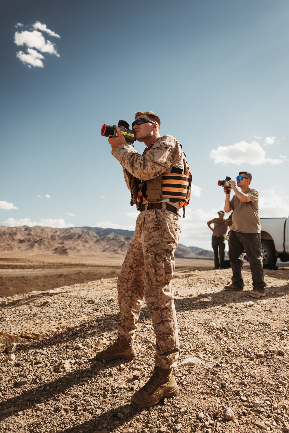 U.S. Marines conduct Gound Threat Reaction drills