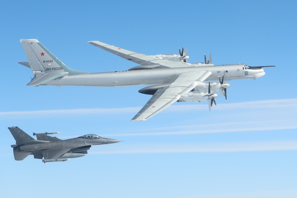 NORAD detects, tracks and intercepts Russian aircraft operating in the Alaska ADIZ