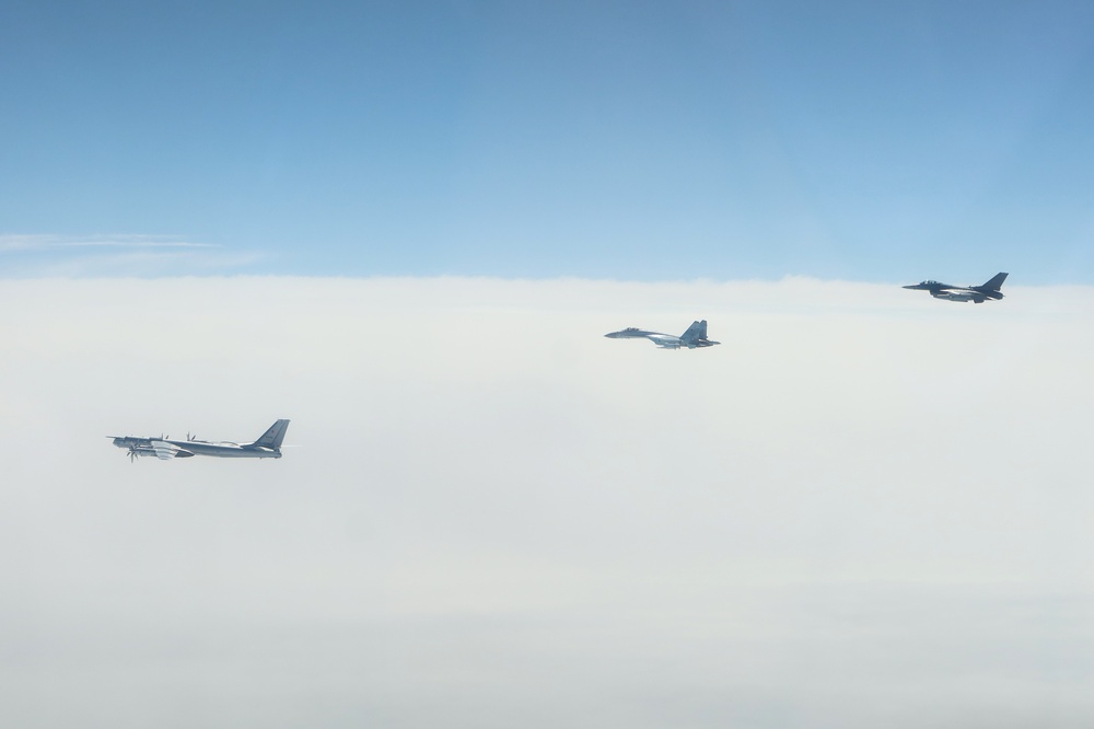 NORAD detects, tracks and intercepts Russian aircraft operating in the Alaska ADIZ