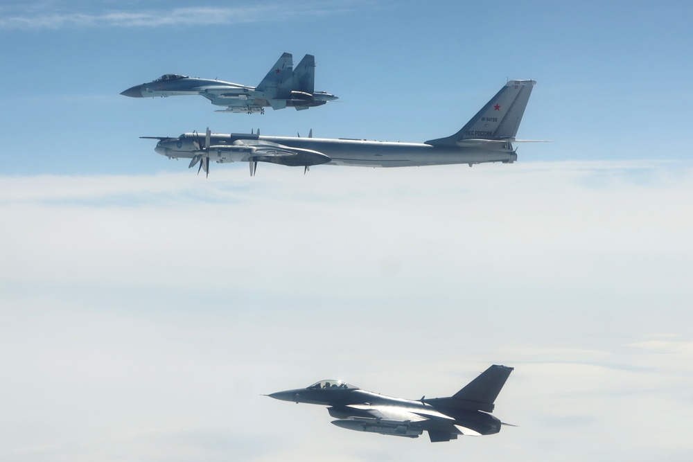 NORAD detects, tracks and intercepts Russian aircraft operating in the Alaska ADIZ