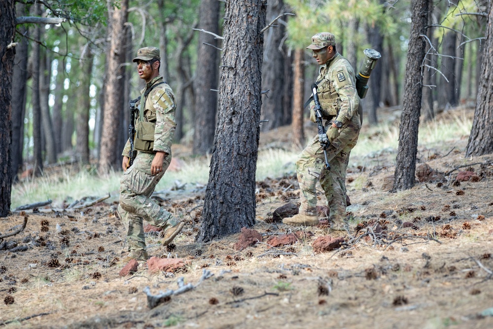 1-158th Infantry Light Leader's Course Field Training Exercise