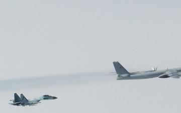NORAD detects, tracks and intercepts Russian aircraft operating in the Alaska ADIZ