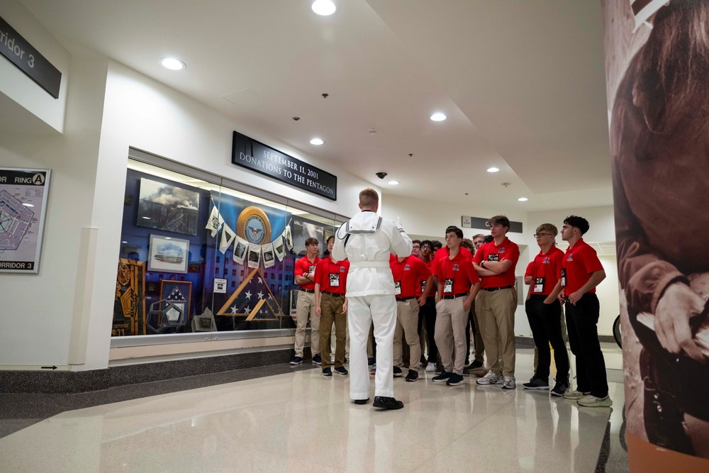American Legion Boys Nation Tour Pentagon