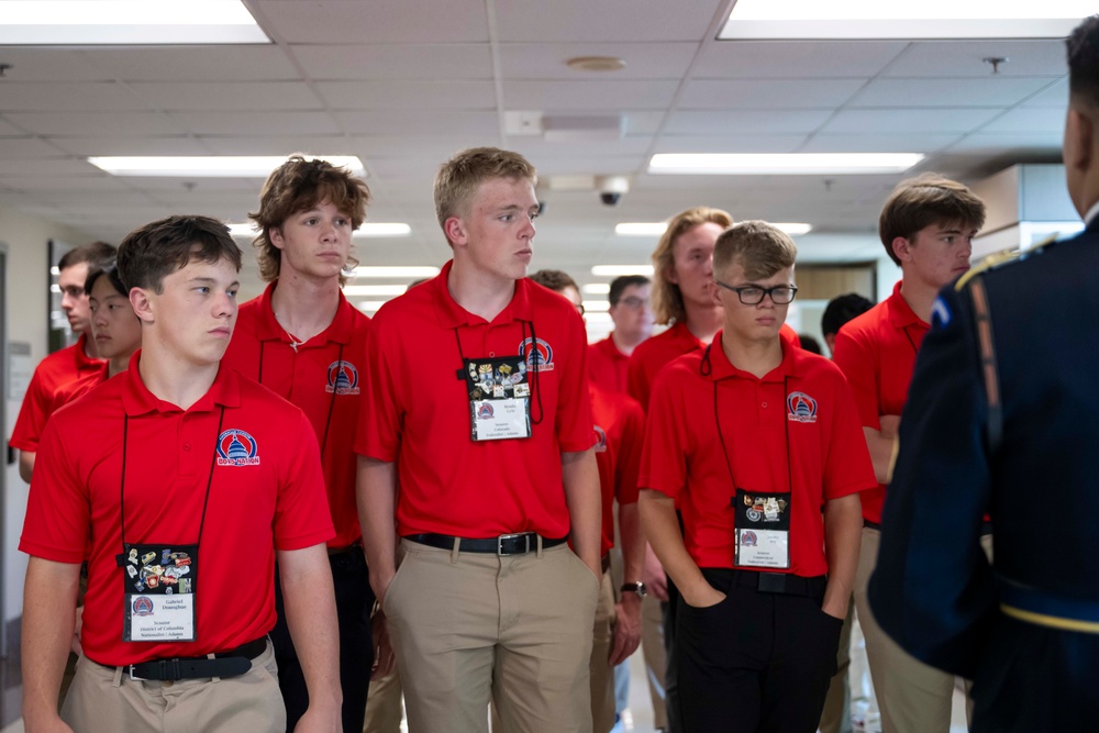 American Legion Boys Nation Tour Pentagon