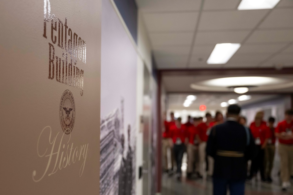 American Legion Boys Nation Tour Pentagon