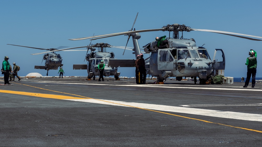 USS Theodore Roosevelt Flight Operations