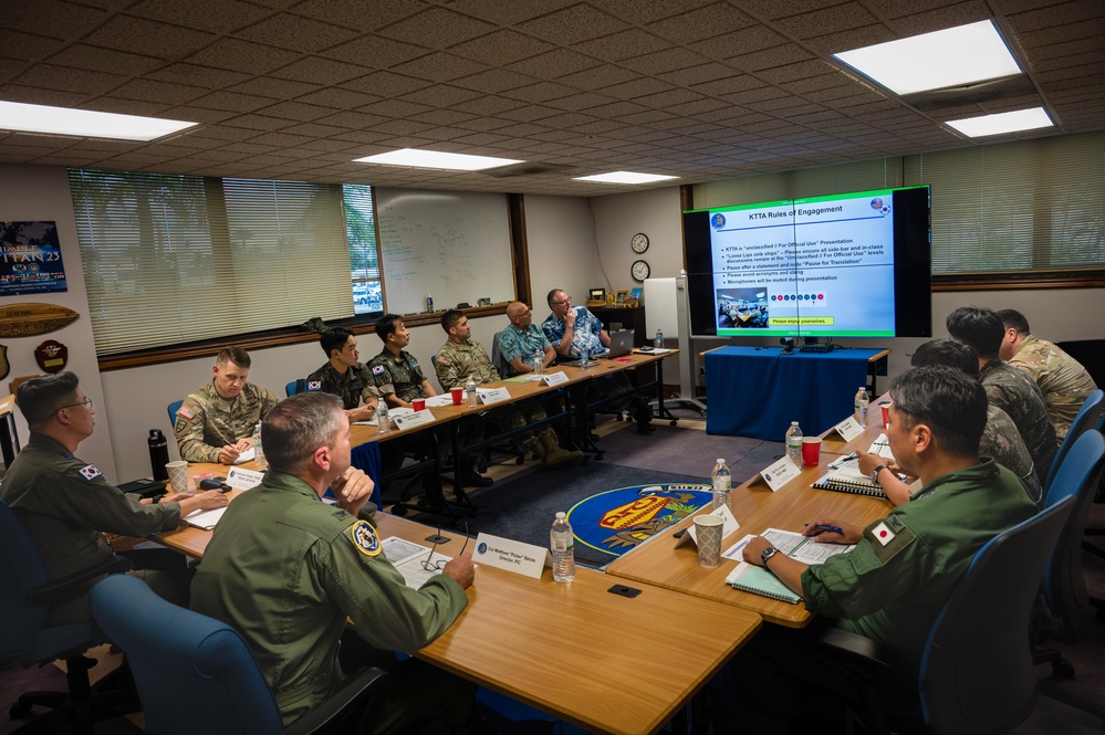 Pacific Integrated Air and Missile Defense Center Hosts Sixth Annual Korea Tabletop Academy with Japan Air Self Defense Force Observing