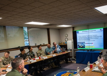Pacific Integrated Air and Missile Defense Center Hosts Sixth Annual Korea Tabletop Academy with Japan Air Self Defense Force Observing