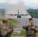 JASDF, USAF aircraft launch from  Malemute Drop Zone