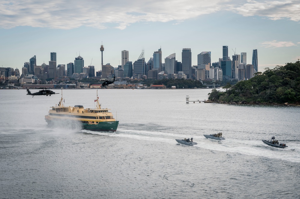 NSW Conducts Multi-National VBSS Training during Talisman Sabre 25