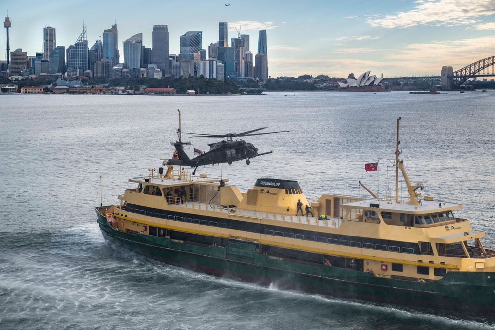 NSW Conducts Multi-National VBSS Training during Talisman Sabre 25