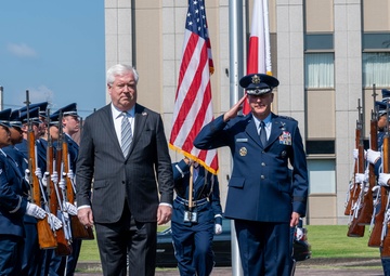 Ambassador Glass Visits U.S. Forces Japan