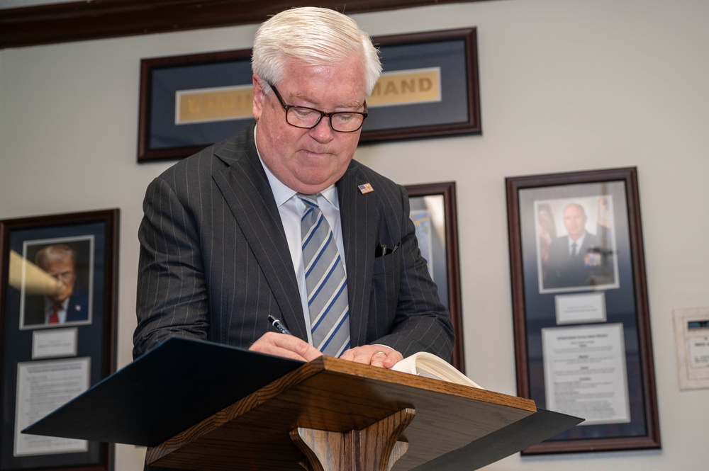 Ambassador Glass Visits U.S. Forces Japan