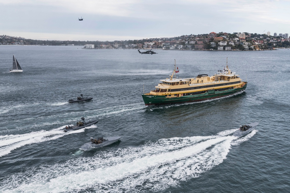 NSW Conducts Multi-National VBSS Training during Talisman Sabre 25