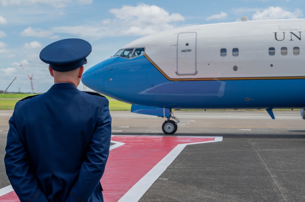 AMB Glass Visits Yokota