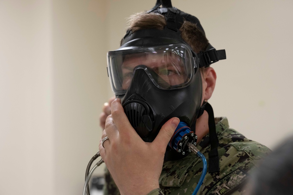 Reinforcing readiness with M50 gas mask fit testing