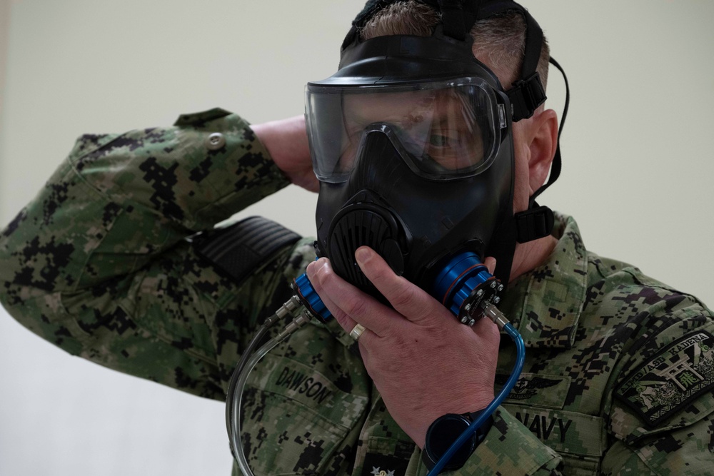 Reinforcing readiness with M50 gas mask fit testing