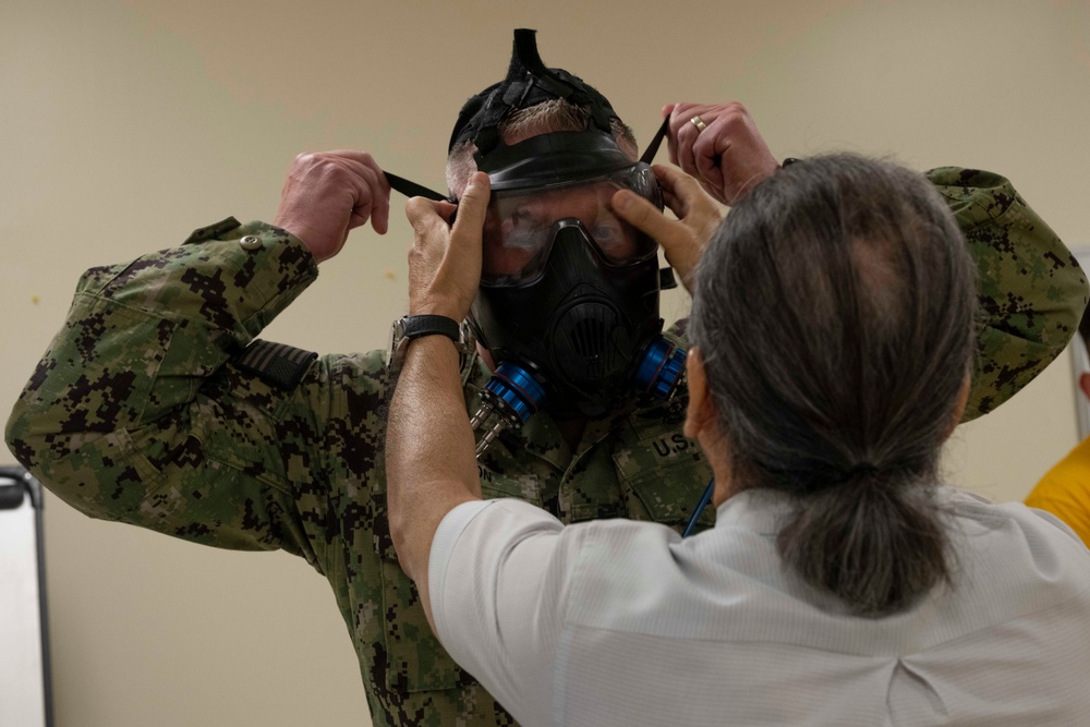 Reinforcing readiness with M50 gas mask fit testing
