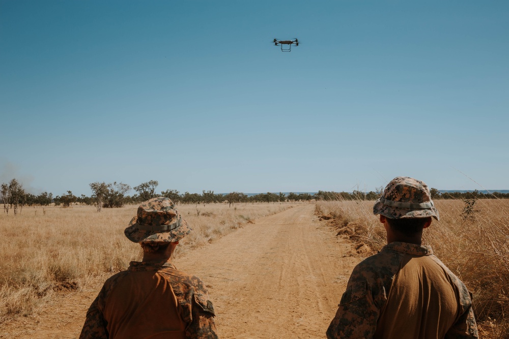 Talisman Sabre 25: MRF-D 25.3, VMGR 153 conducts Aerial resupply