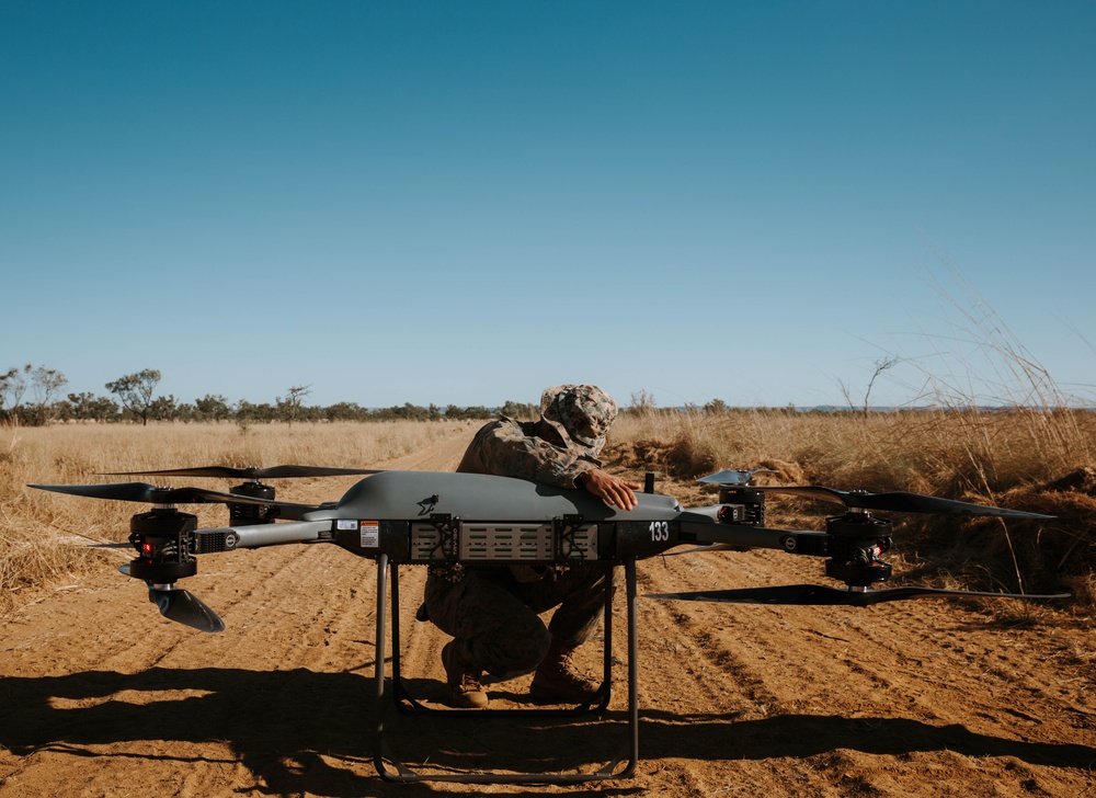 Talisman Sabre 25: MRF-D 25.3, VMGR 153 conducts Aerial resupply