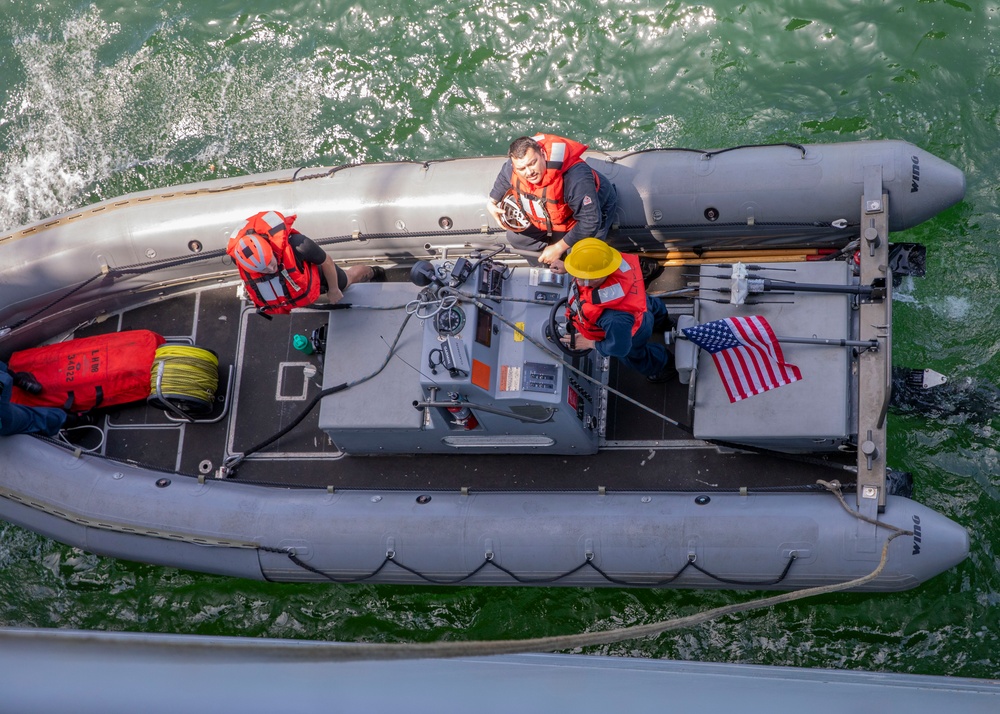 Makin Island Small Boat Operations