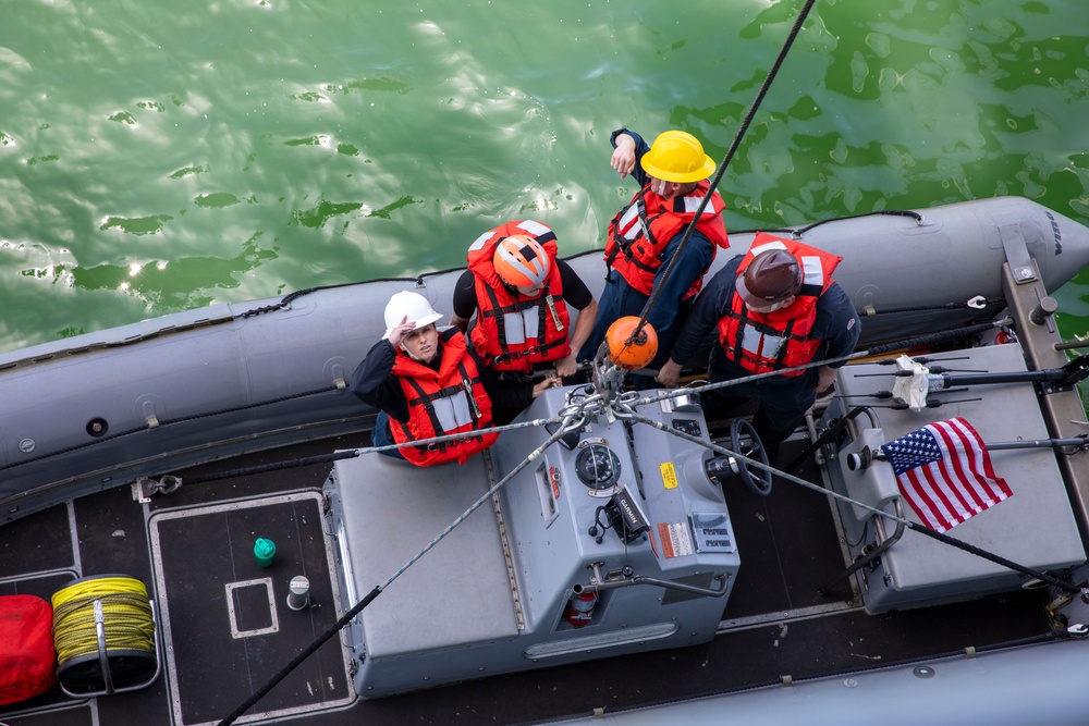Makin Island Small Boat Operations