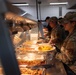 U.S. Airmen Serve Meals at RAAF Dining Facility