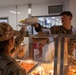 U.S. Airmen Serve Meals at RAAF Dining Facility