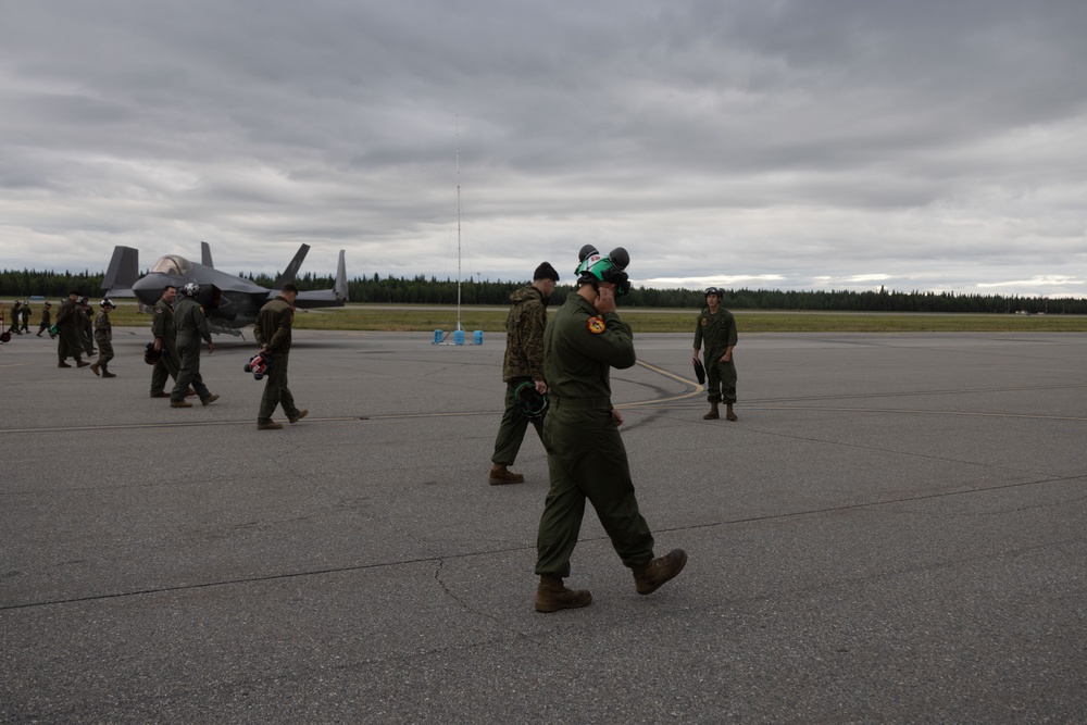 VMFA-311 conducts flight operations during Red Flag Alaska