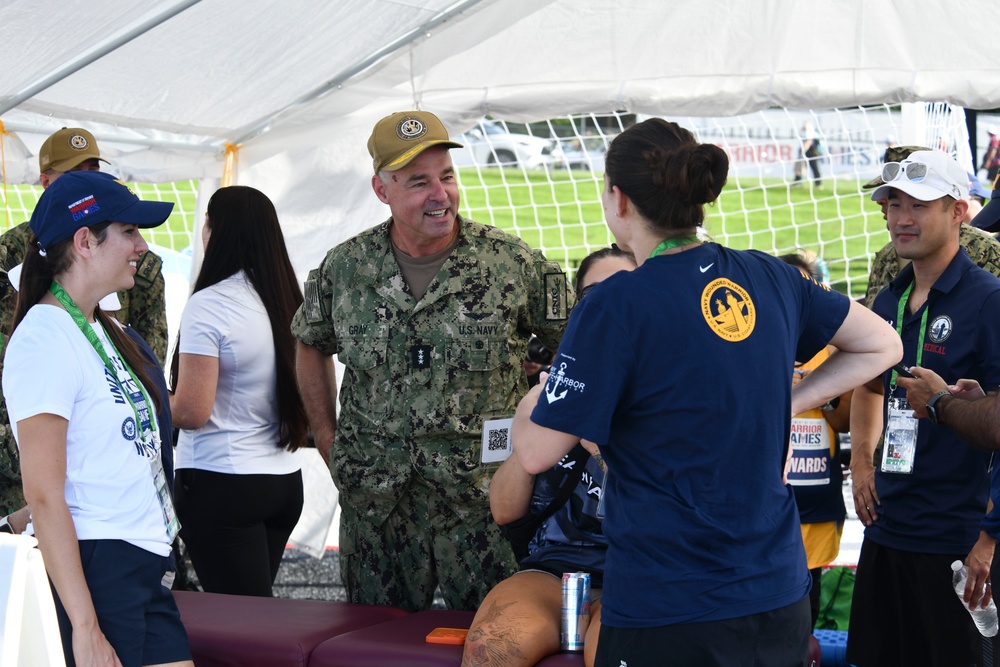 Shore Boss Thanks Heroes, Highlights Navy's Commitment to Wounded Warriors