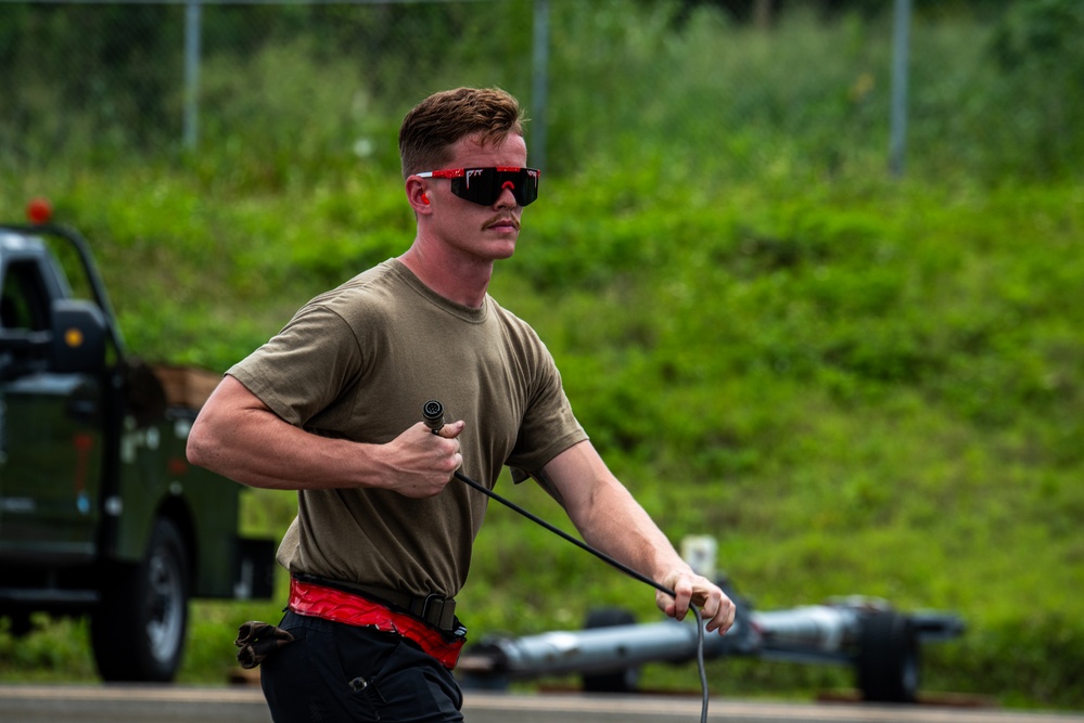 JBER’s 3rd AEW team demonstrates airpower, readiness during REFORPAC in Tinian JBER’s 3rd AEW team demonstrates airpower, readiness during REFORPAC in Tinian