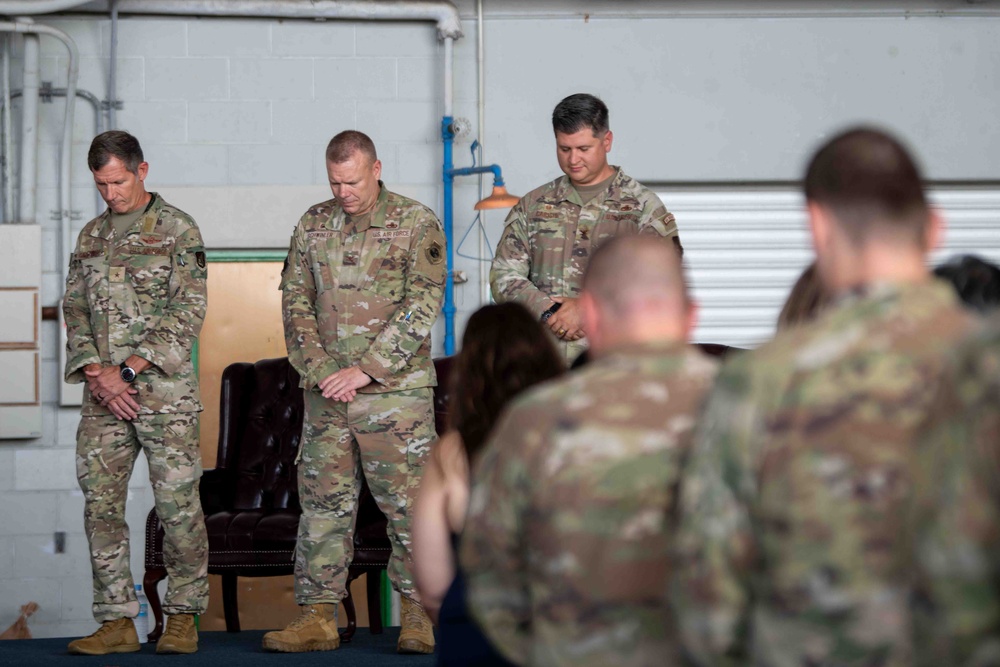 Guiding the Mission Forward: Col. Carisio assumes command of 18th MXG