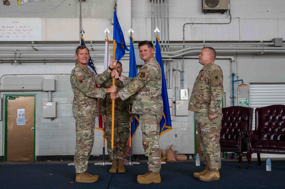 Guiding the Mission Forward: Col. Carisio assumes command of 18th MXG