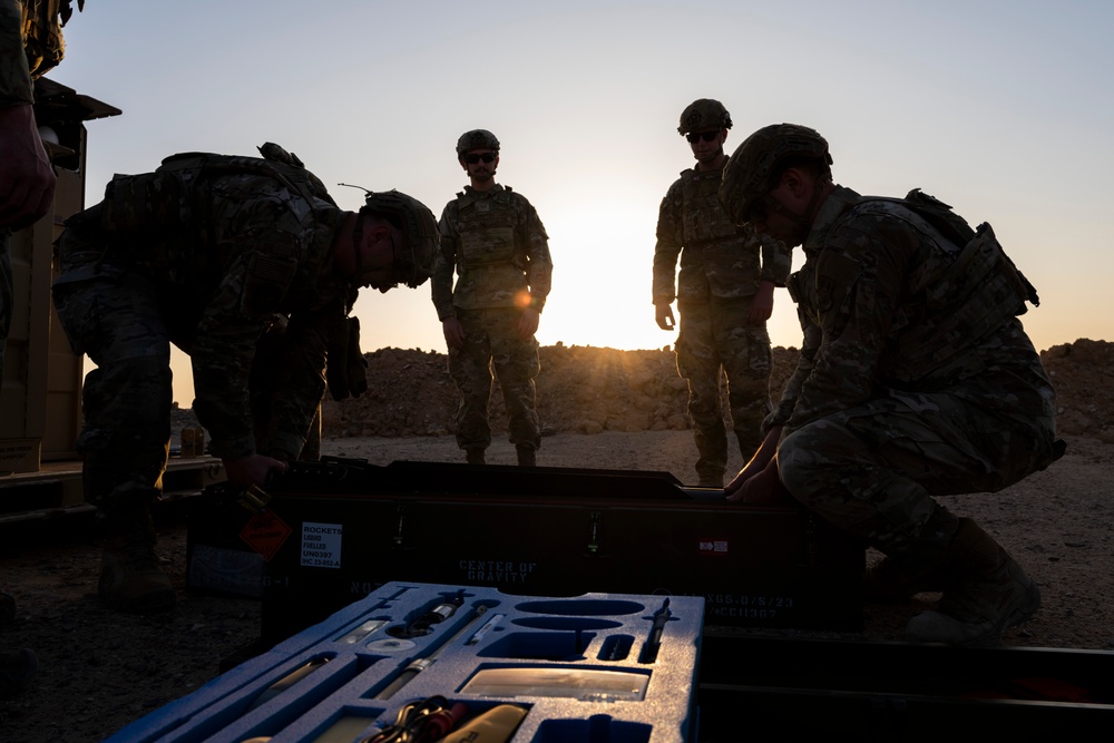 332 ESFS conducts training on Coyote Weapons System