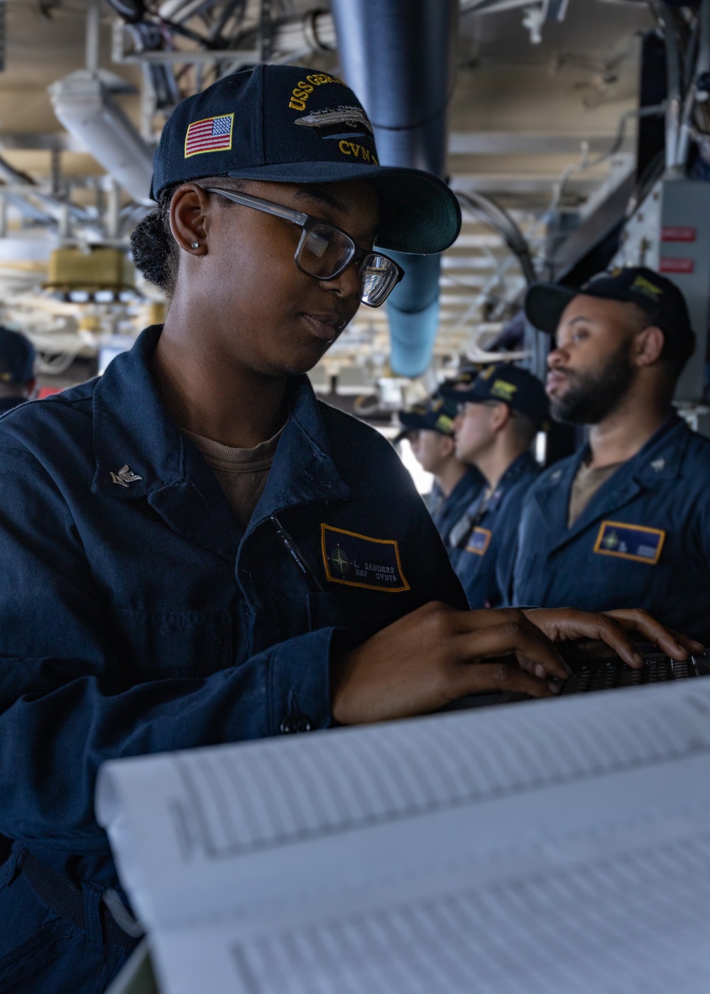 USS Gerald R. Ford (CVN 78) Transits the Strait of Gibraltar