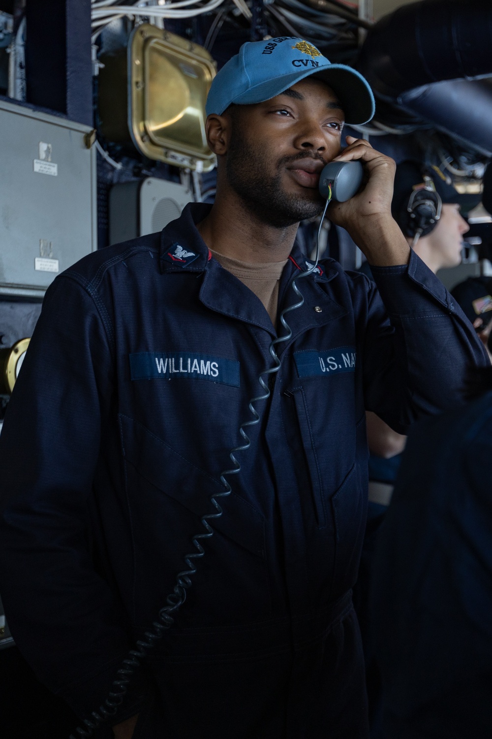 USS Gerald R. Ford (CVN 78) Transits the Strait of Gibraltar