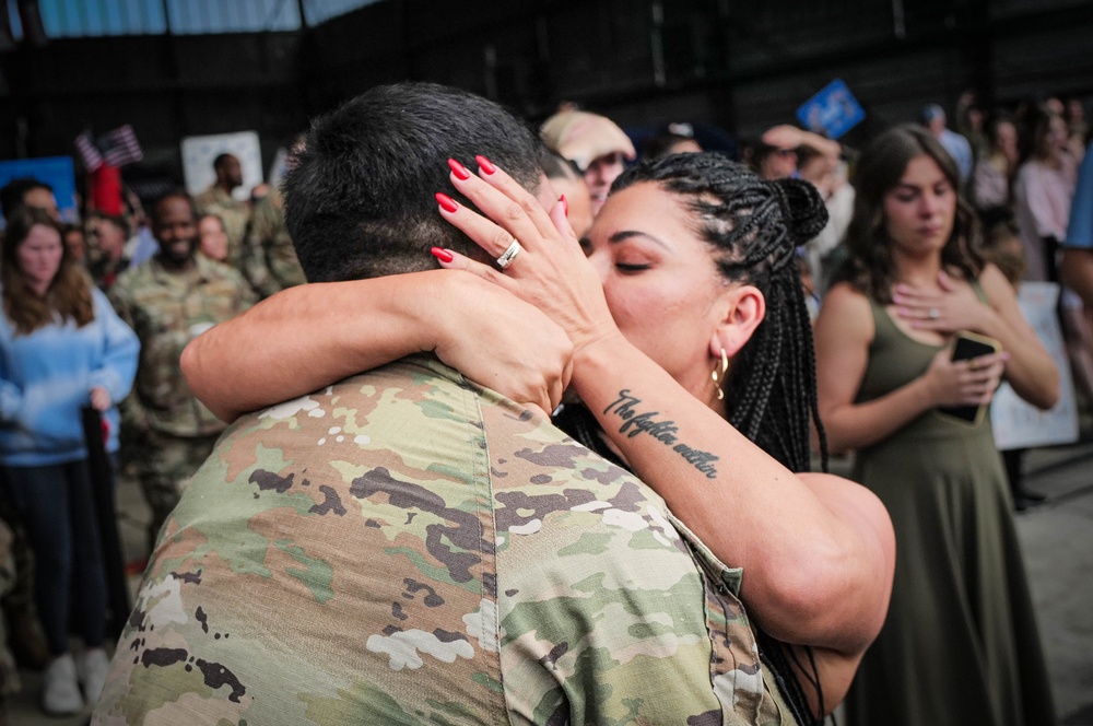 480th Fighter Squadron, support teams return to Spangdahlem Air Base after CENTCOM deployment