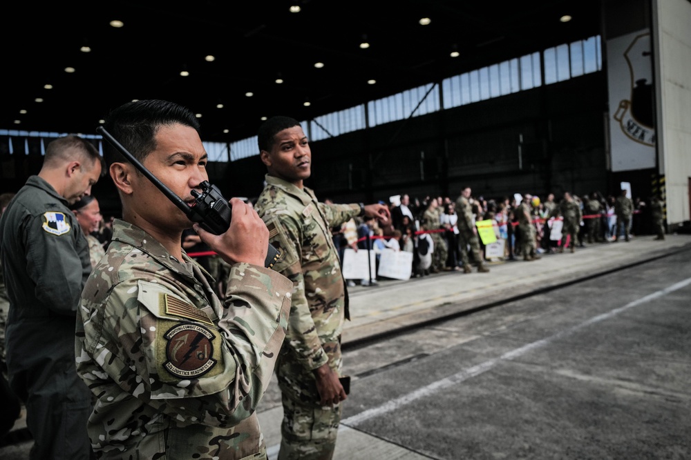 480th Fighter Squadron, support teams return to Spangdahlem Air Base after CENTCOM deployment