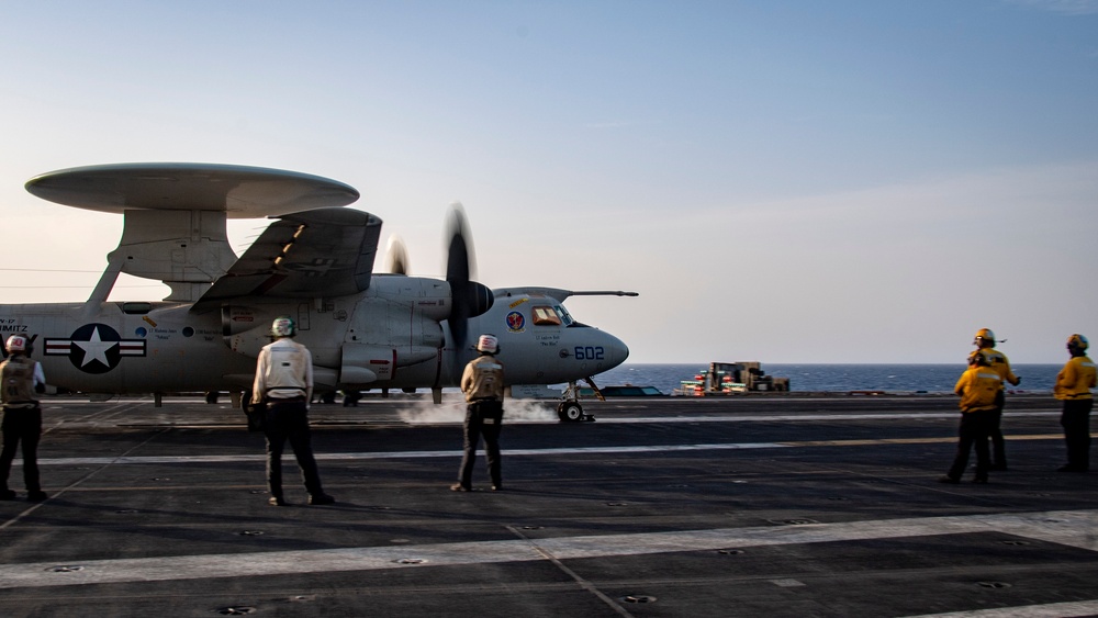 Nimitz Conducts Flight Operations
